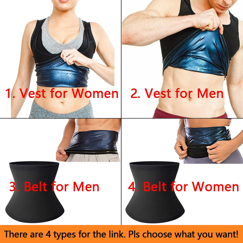 Colete queima gordura - saúna para o corpo Ybfdo para homens e mulheres neoprene, cintura trainer tanque de emagrecimento.