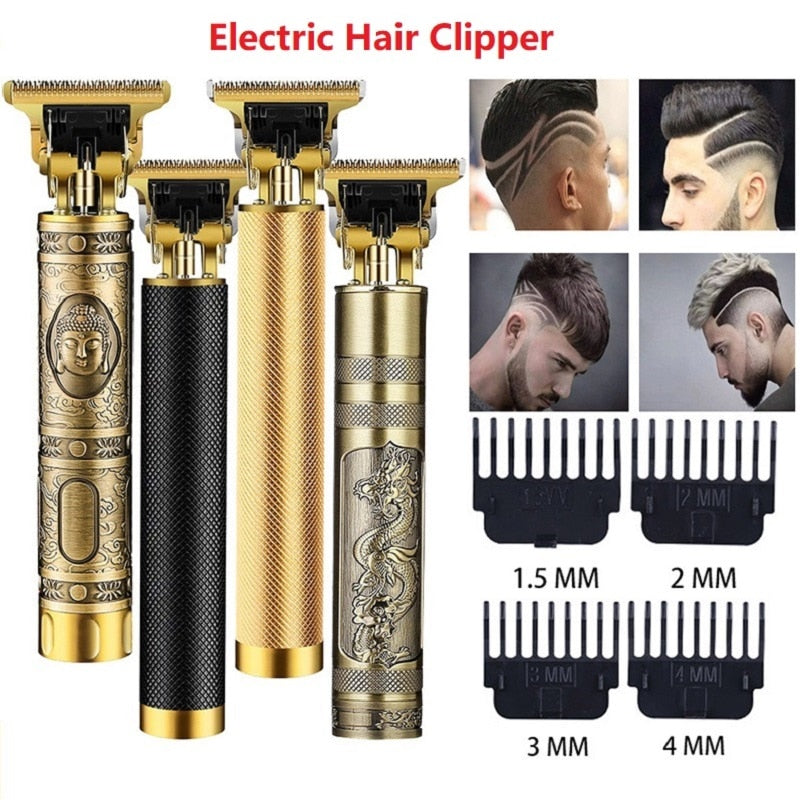 Máquina de cortar cabelo eletrica modelo Retro Oil Head Clippers (recarregável)

🏆 Máquinas de cortar cabelo elétricas master gold capeã de vendas e satisfação;