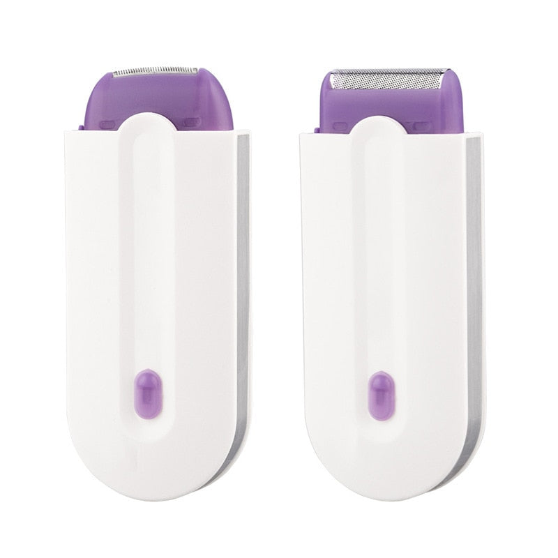 Kit de depilação indolor USB recarregável. Depiladora a laser para corpo, rosto, perna, área do biquíni.